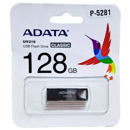 ADATA UV210 128GB USB 2.0 Pen Drive Metallic Grey