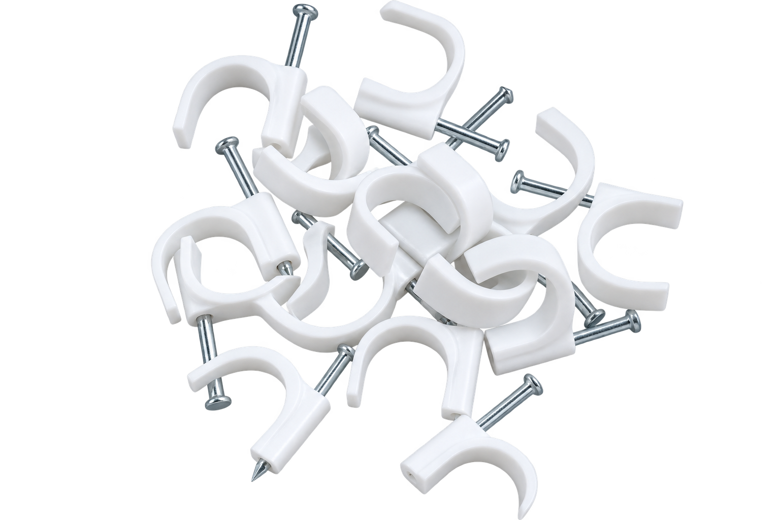20mm CCTV Cable Clampon with Nail