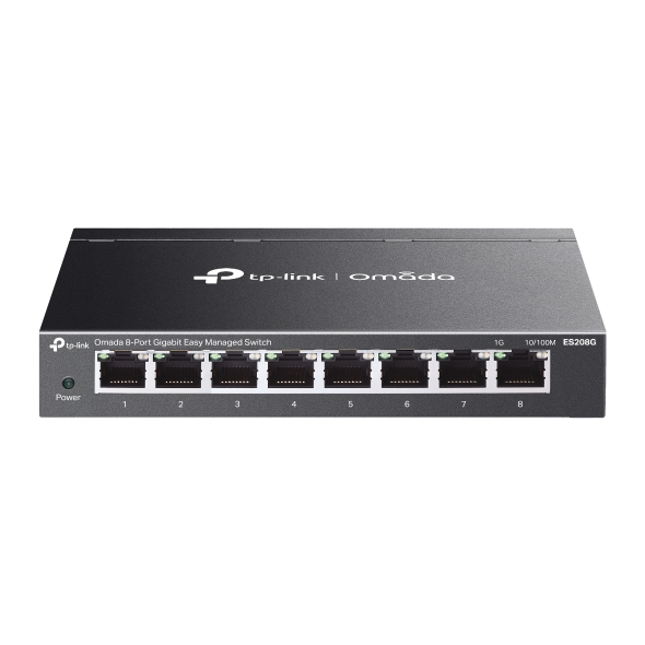 Omada ES208G 8-Port Gigabit Easy Managed Switch