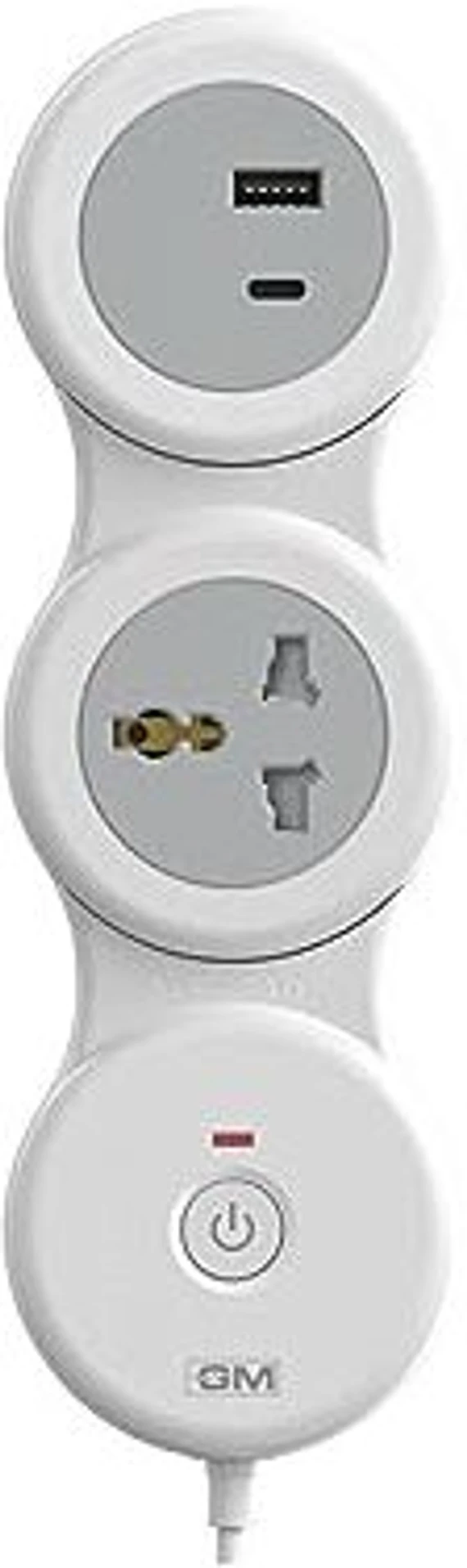 GM 2+1 G-Hoop Spike Guard 2 Socket Extension Board