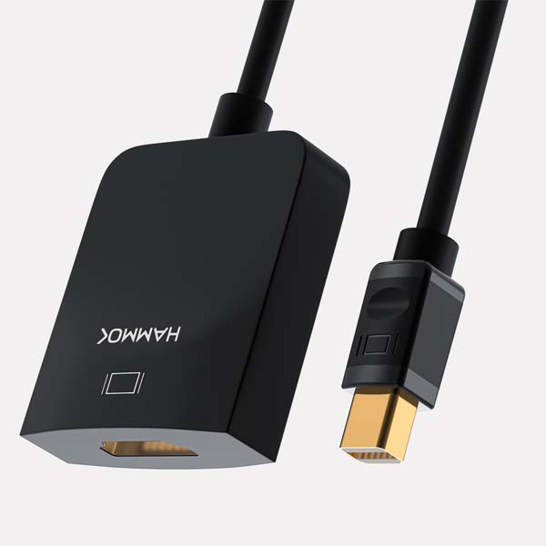 Hammok Sophia Mini DP to HDMI Adapter 4k Converter Cable 1