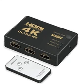 hdmi switcher 4k 3 in 1 out with ir remote uhd hdmi selector box original imahfd3ah5kmmhgr
