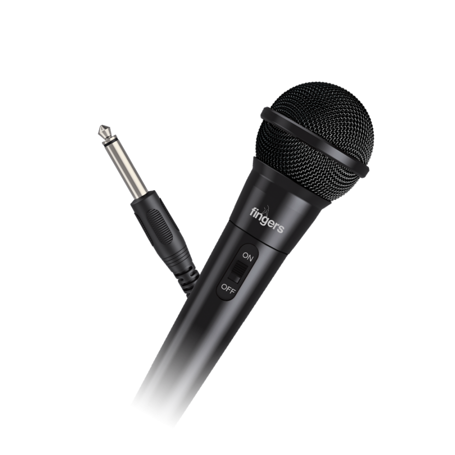 FINGERS Mic-W5 Wired Microphone with 6.35 mm Connector