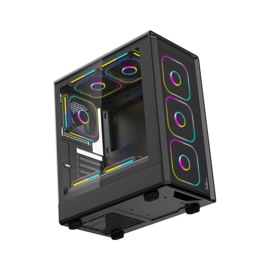 QuikFINGERS PowerMatrix-G6 Sturdy Dual-Chamber PC Case