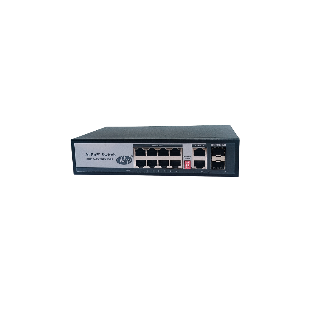 RP 8 Port Giga Poe With SFP Port 1080 x 1080 px