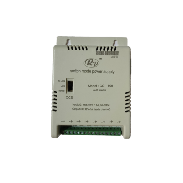 RP 8 Channel CCTV Power Supply CC108 - 1Amp Each